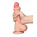 Lovetoy Sliding Easy Bend Skin Dildo 8 Inch