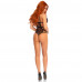 Leg Avenue Fishnet Strappy Gstring Teddy