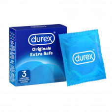 Durex Original Extra Safe Condoms 3 Pack